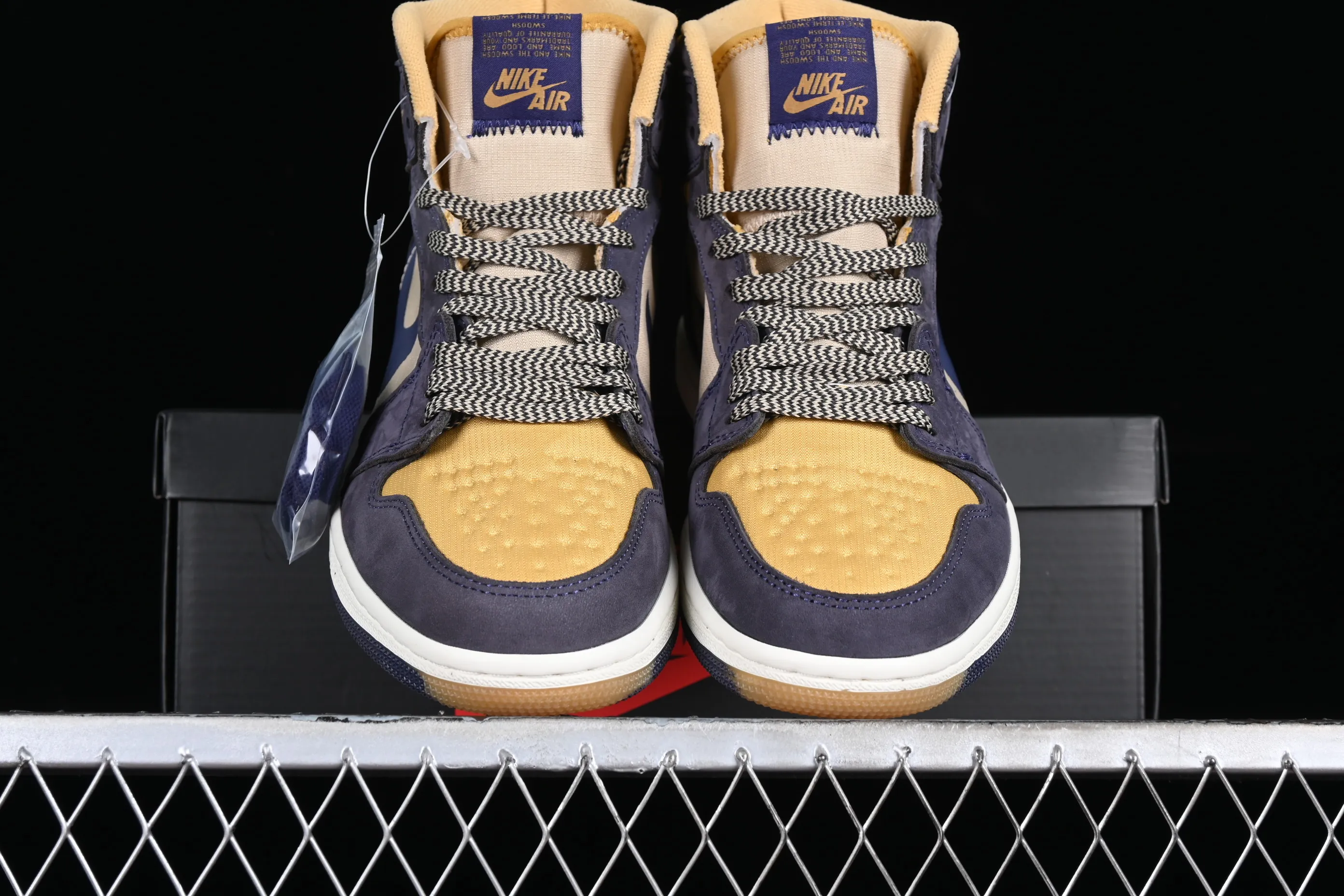 All categories Air Jordan Jordan series basketball shoes Air Jordan 1 High Air Jordan 1 Element "Gore-Tex" AJ1 Joe 1 light brown purple high-top basketball shoes DB2889-501